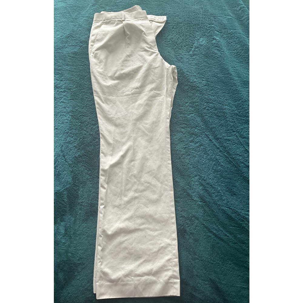 Brooks Brothers Womens 346 Advantage Cotton Pants Khaki Size 12 Career Preppy